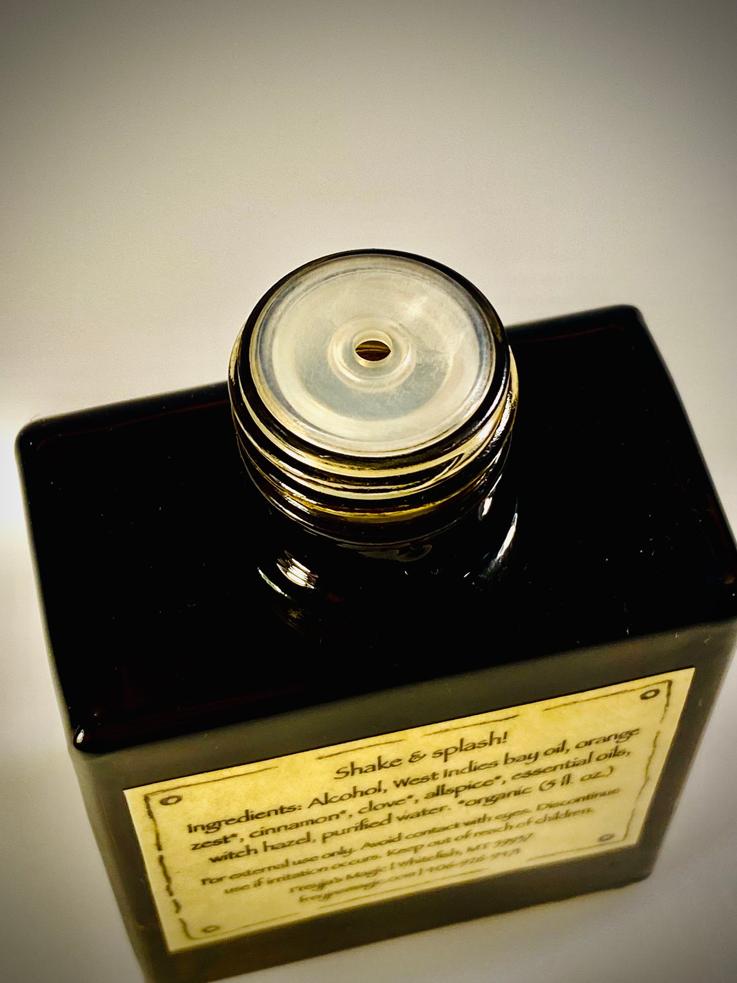 Bay Rum Aftershave Limited Edition with Orifice Reducer | Thor's Hammer Bay Rum | 5 oz