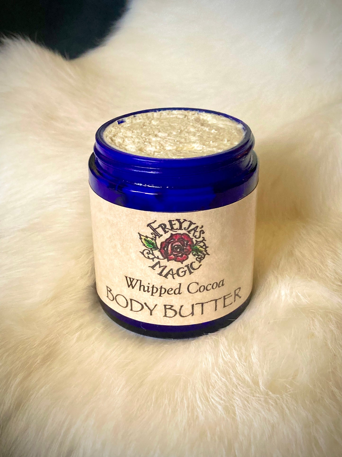 Whipped Cocoa Body Butter | Rich, Smooth, Sexy, Deep Moisture | Hand + Body Cream for All Skin Types