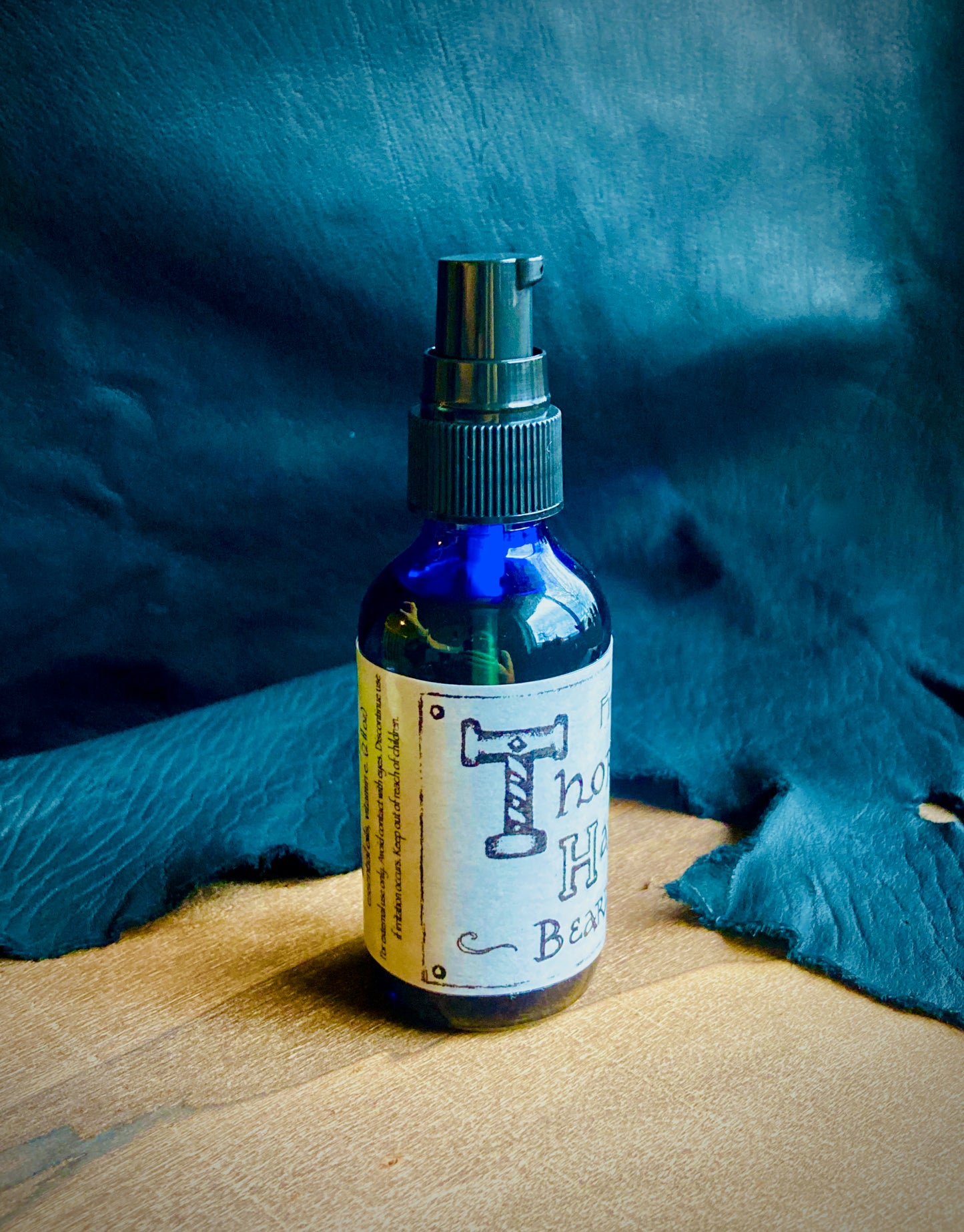 Thor's hammer fire and ice beard oil