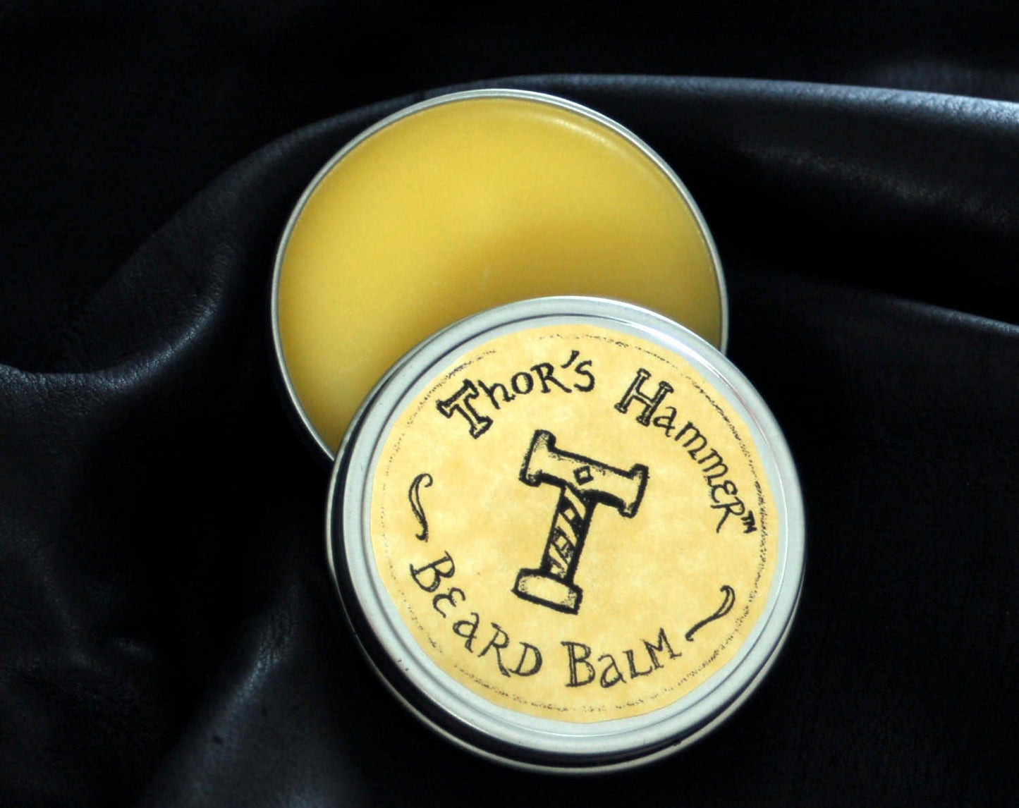 Bay Rum Beard Balm | Thor's Hammer Lanolin Beard Balm + Conditioner | Smooth & Sexy | Norseman Beard, Seafarer Beard, Viking Beard