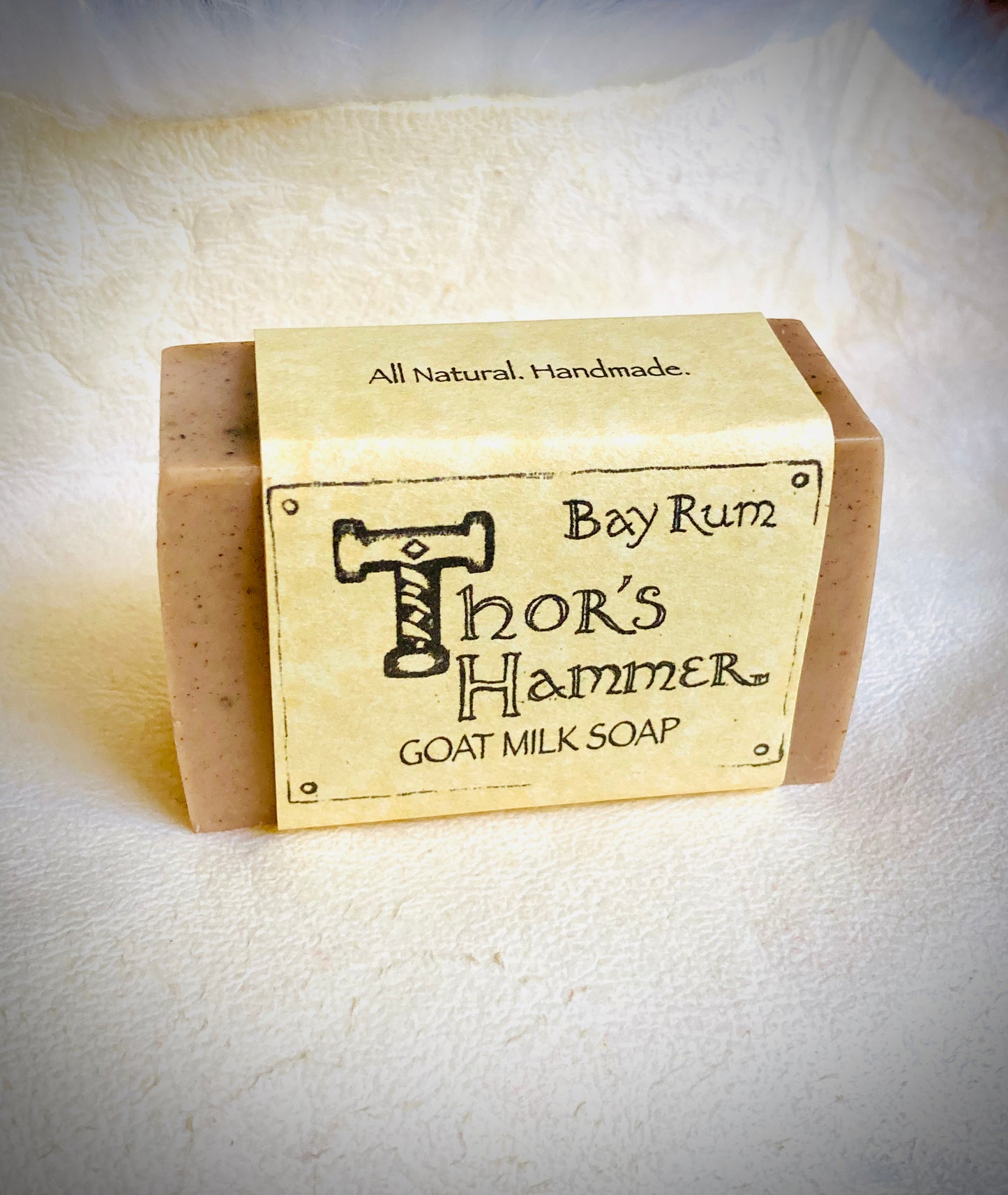 Bay Rum Goat Milk Bar Soap, 3 oz