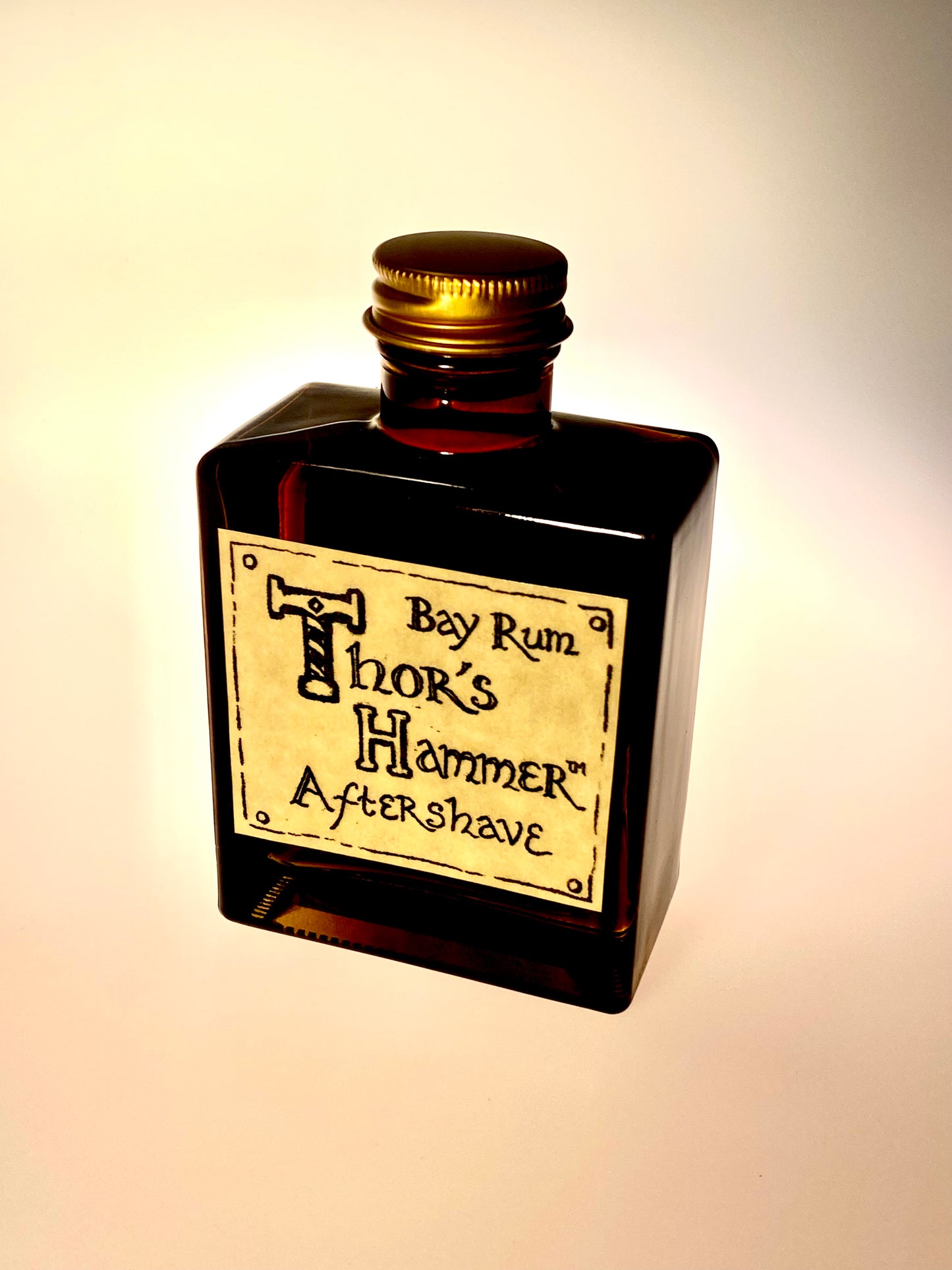 NUOVO dopobarba Bay Rum con riduttore per orifizio | Rum della baia del martello di Thor | 5 once