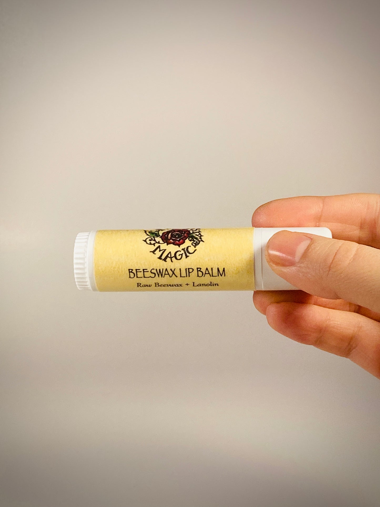 Beeswax Lip Balm | Nordic Gold Viking Lip Balm | Raw, Unfiltered Beeswax & Pure Lanolin | Unscented