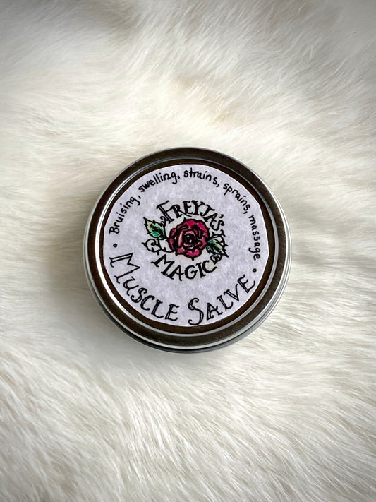 Arnica Muscle Salve with Wintergreen | Pain + Stress Relief | For Healthy Muscles and Bones | Deep Healing Viking Muscle Salve