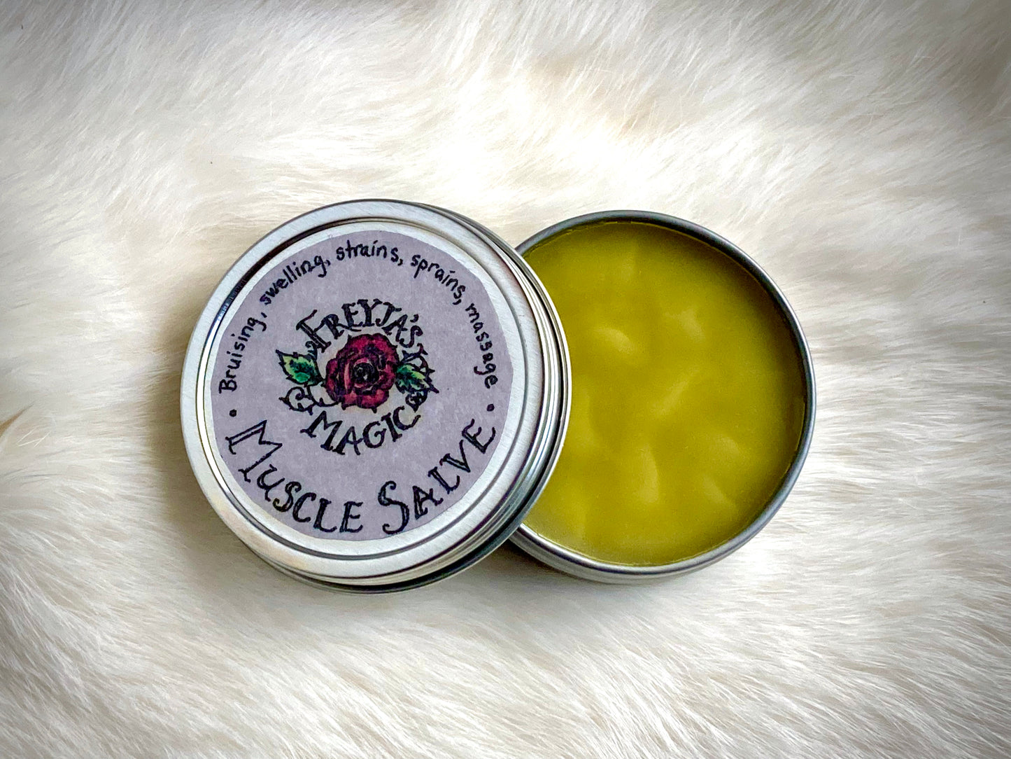 Arnica Muscle Salve with Wintergreen | Pain + Stress Relief | For Healthy Muscles and Bones | Deep Healing Viking Muscle Salve