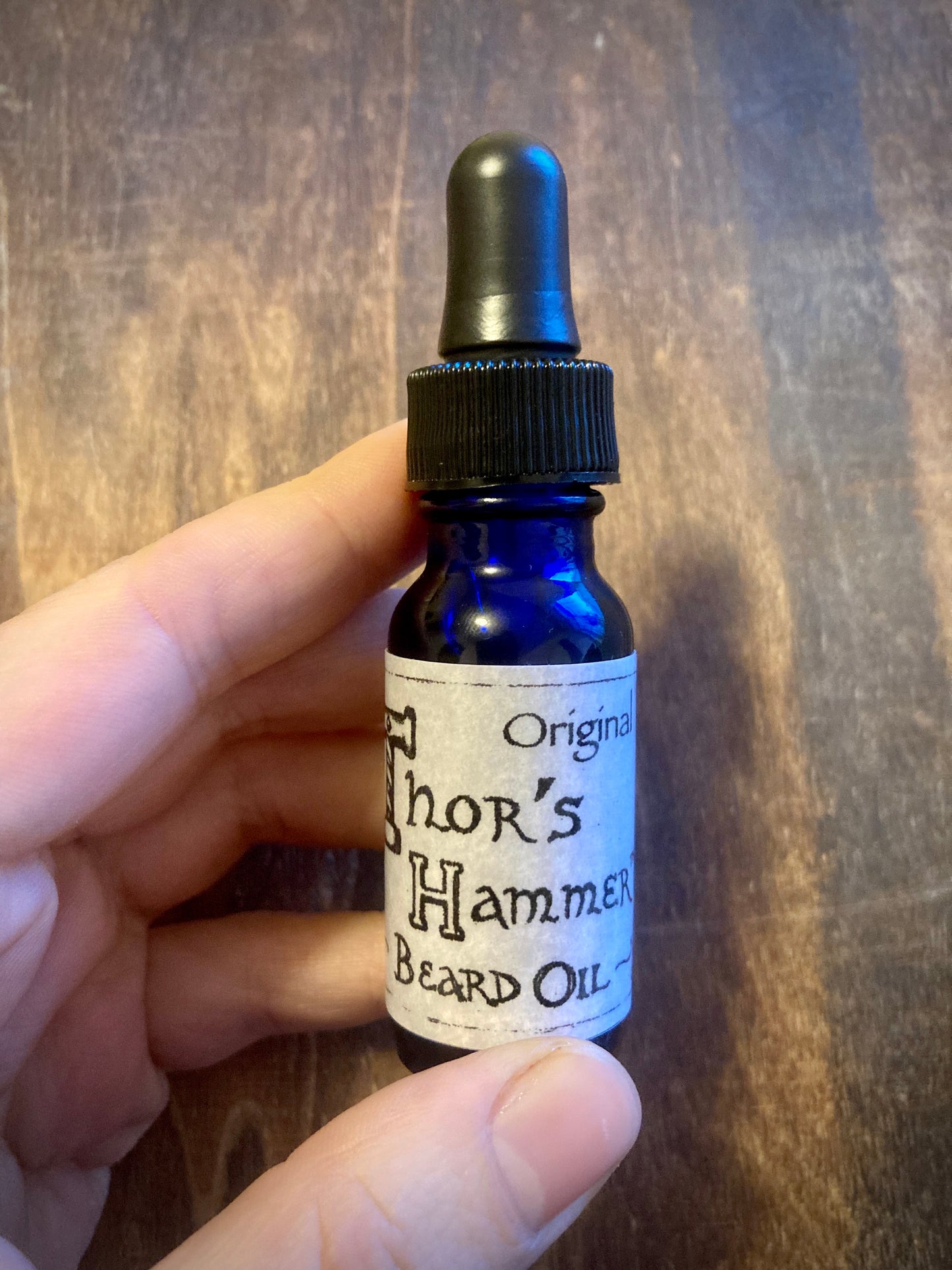 Thor's Hammer Beard Oil | Original Scent | Modern Viking All Natural "Axe" Beard Oil, Fresh, Smooth, Sweet, Spicy, Resinous