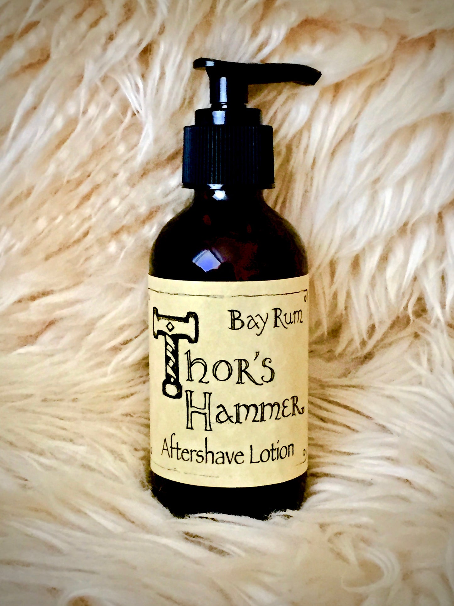 Bay Rum Aftershave Balm | Thor's Hammer Bay Rum Aftershave Balm | Viking Aftershave | Norse Aftershave for Him | 4 oz