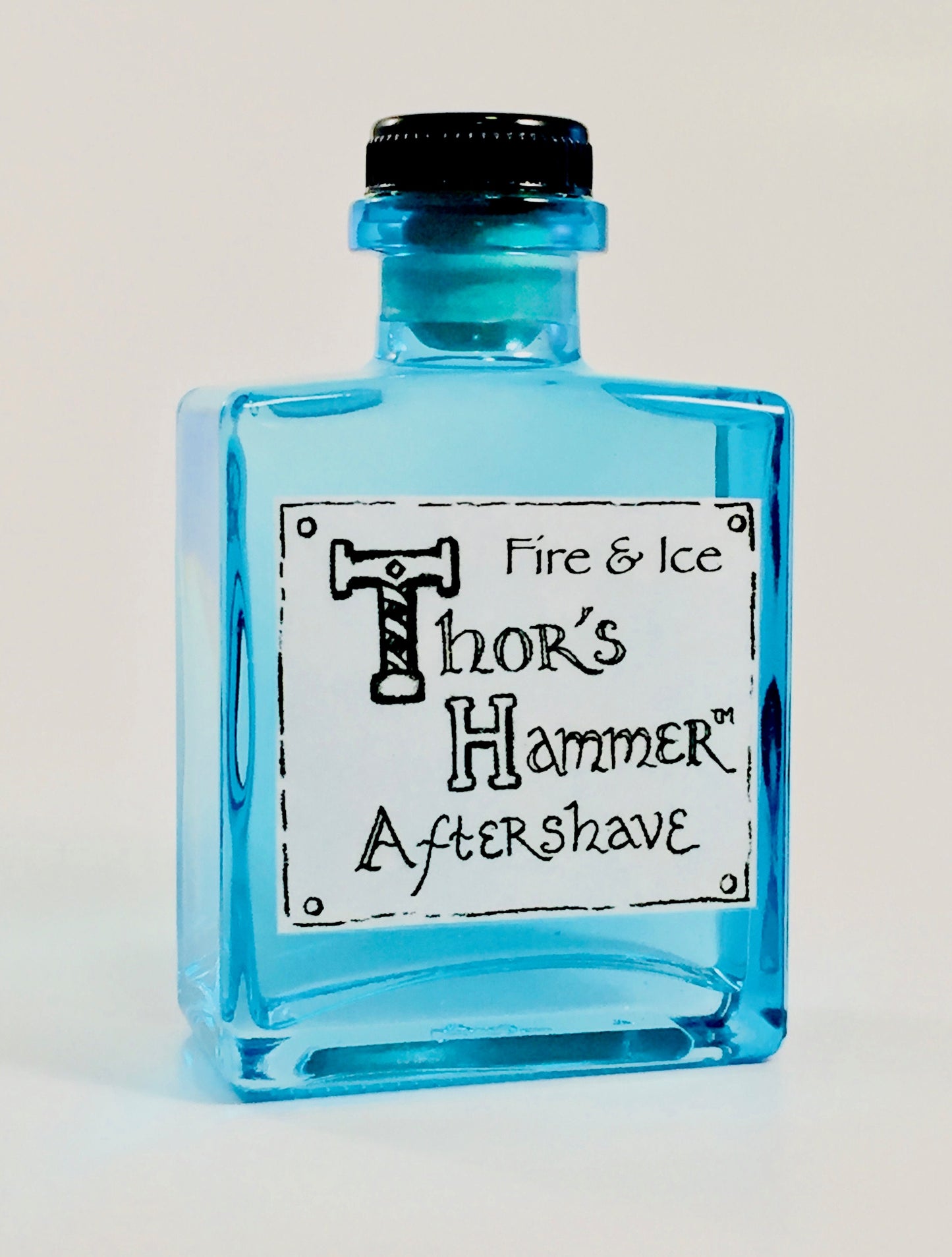 Fire + Ice Aftershave Limited Edition | Thor's Hammer Fire and Ice | Viking Aftershave | Bergamot, Vetiver, Spearmint | All Natural | 5 oz