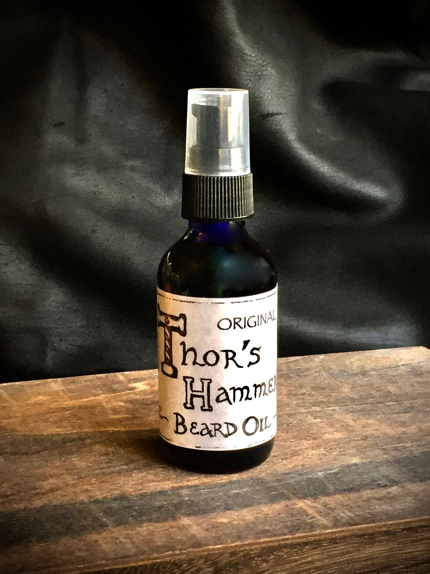 Thor's Hammer Beard Oil | Original Scent | Modern Viking All Natural "Axe" Beard Oil, Fresh, Smooth, Sweet, Spicy, Resinous